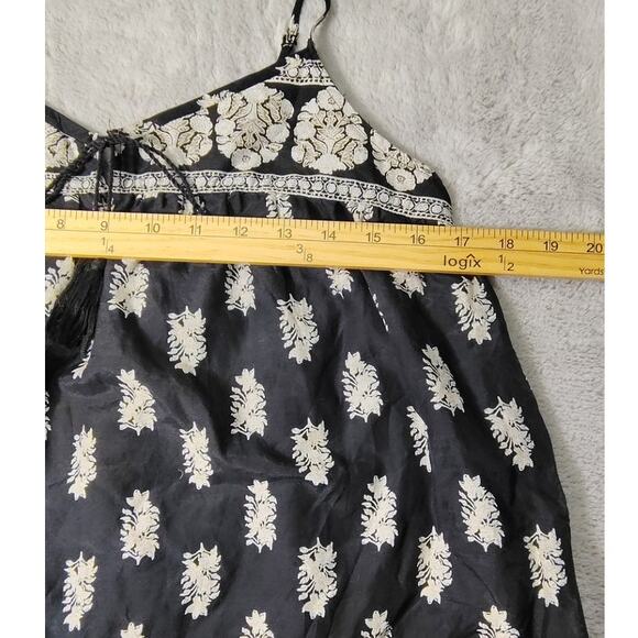 Joie Chatham Tank Halter Shirt Womens Size Medium Spaghetti Strap Silk Vintage - Picture 4 of 11